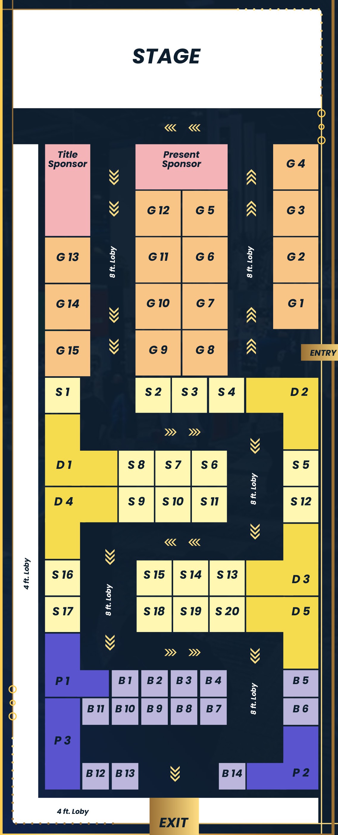 Stall Layout Map